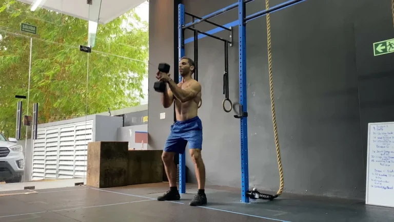 can you do kettlebell swings with a dumbbell