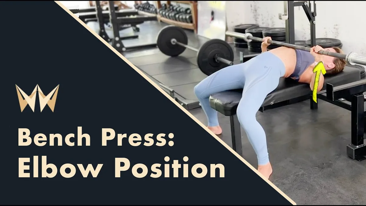 dumbbell bench press elbow angle