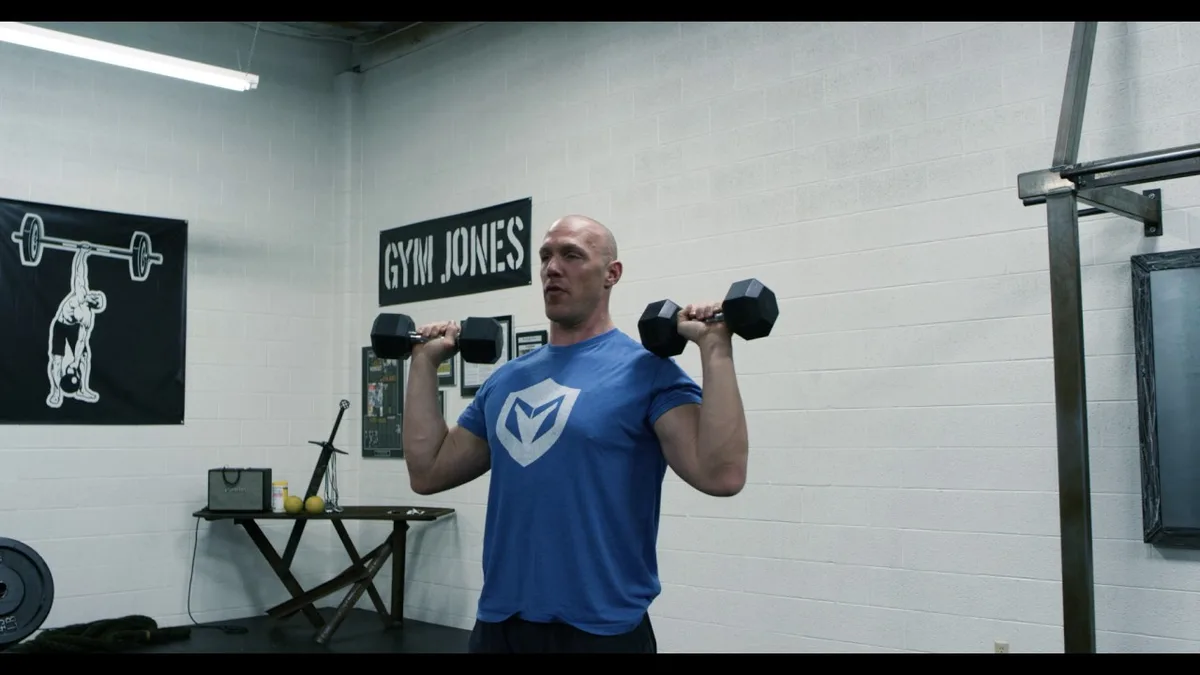 overhead press form
