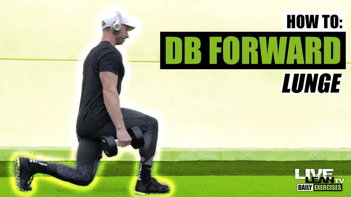 what do dumbbell lunges work