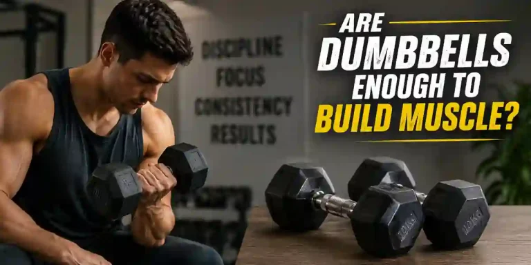 Are dumbbells enough to build muscle?
