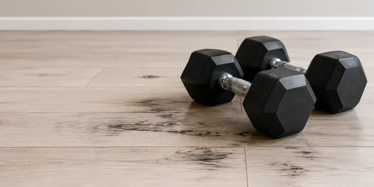 Dumbbells Leaving Black Marks on Floor