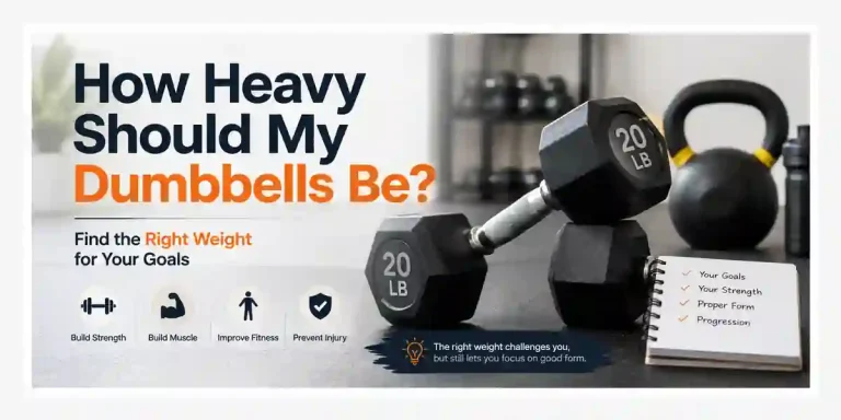 How heavy should my dumbbells be?