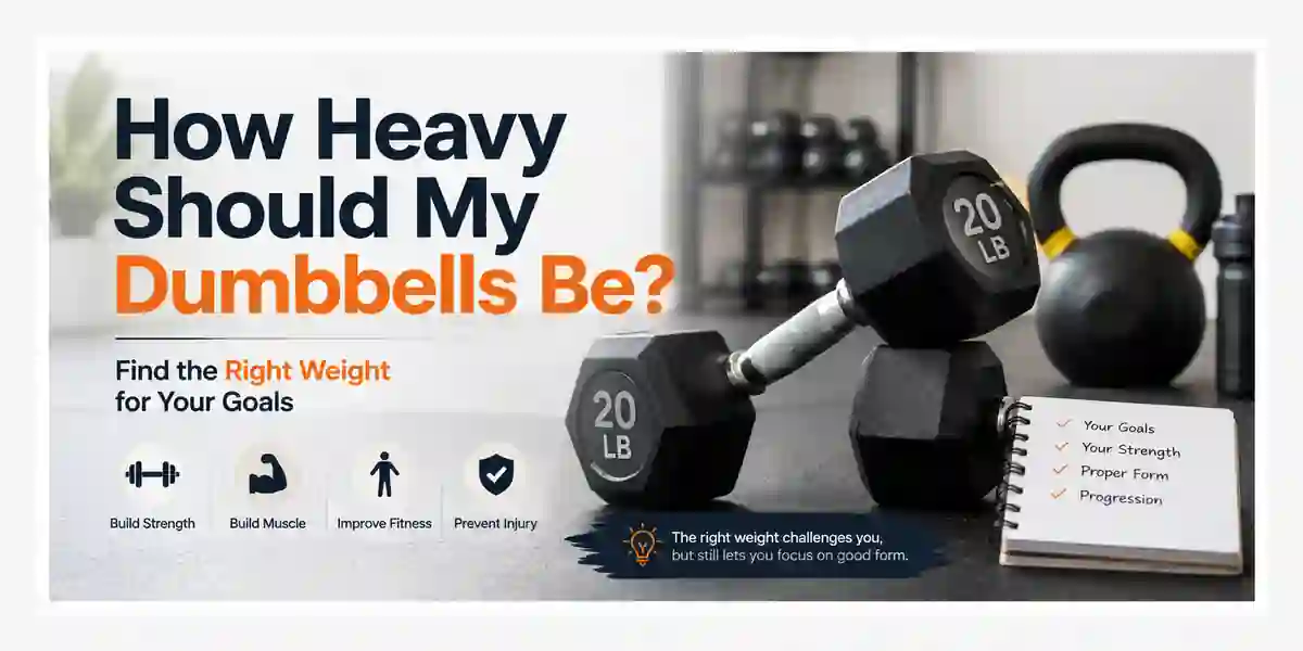 How heavy should my dumbbells be?